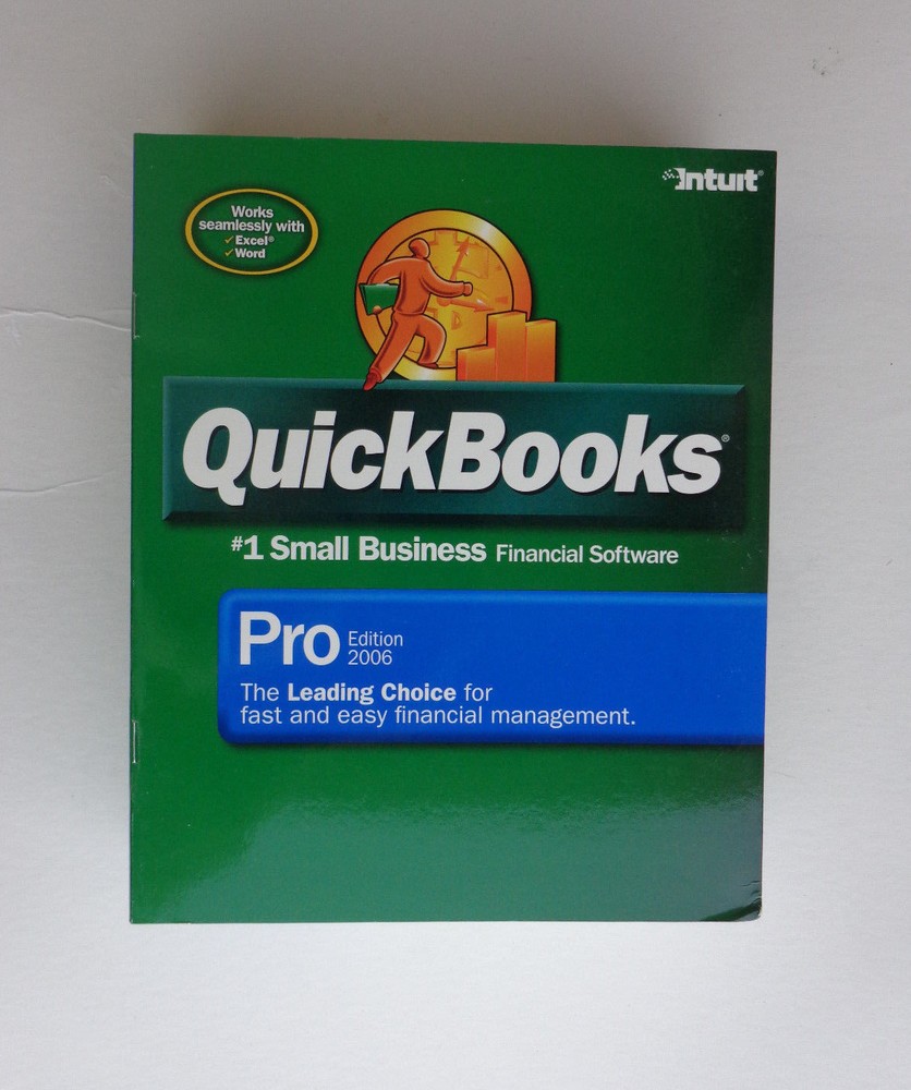 Intuit QuickBooks® Pro 2006 For Windows XP, 2000