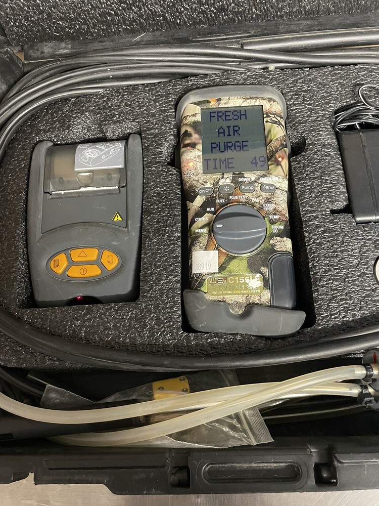 UEi C155 Eagle Combustion Industrial EOS C02 Analyzer Kit with Printer C155LE