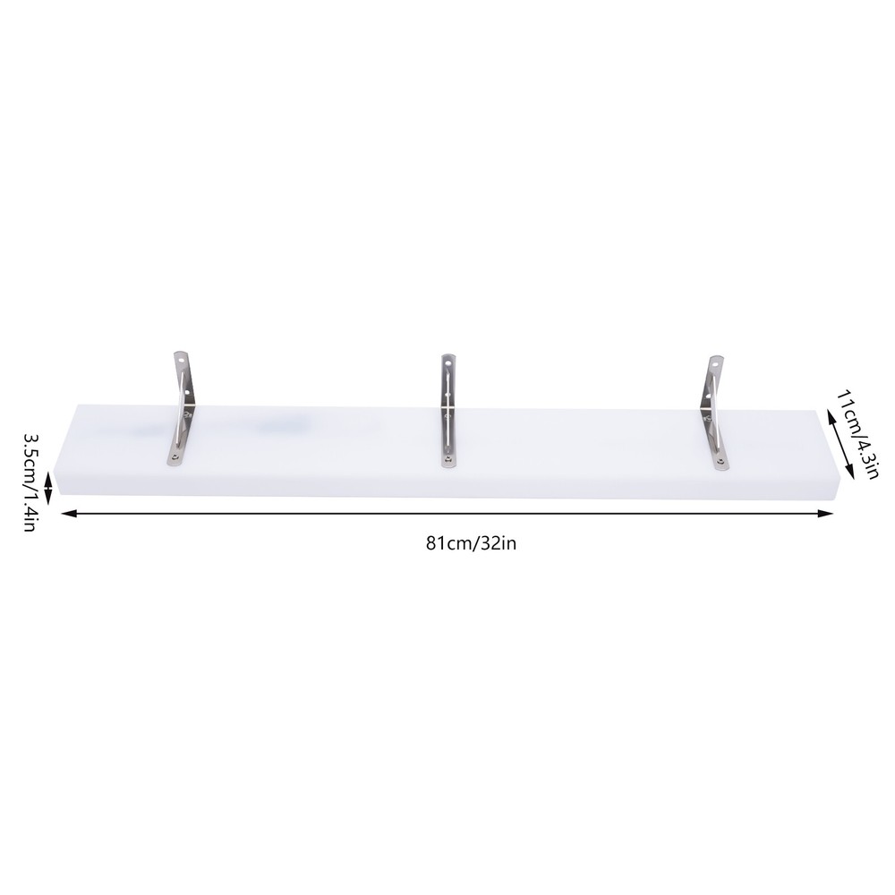 2 ?? LED Liquor Bottle Display Shelf 32" Acrylic Lighted Bar Shelf