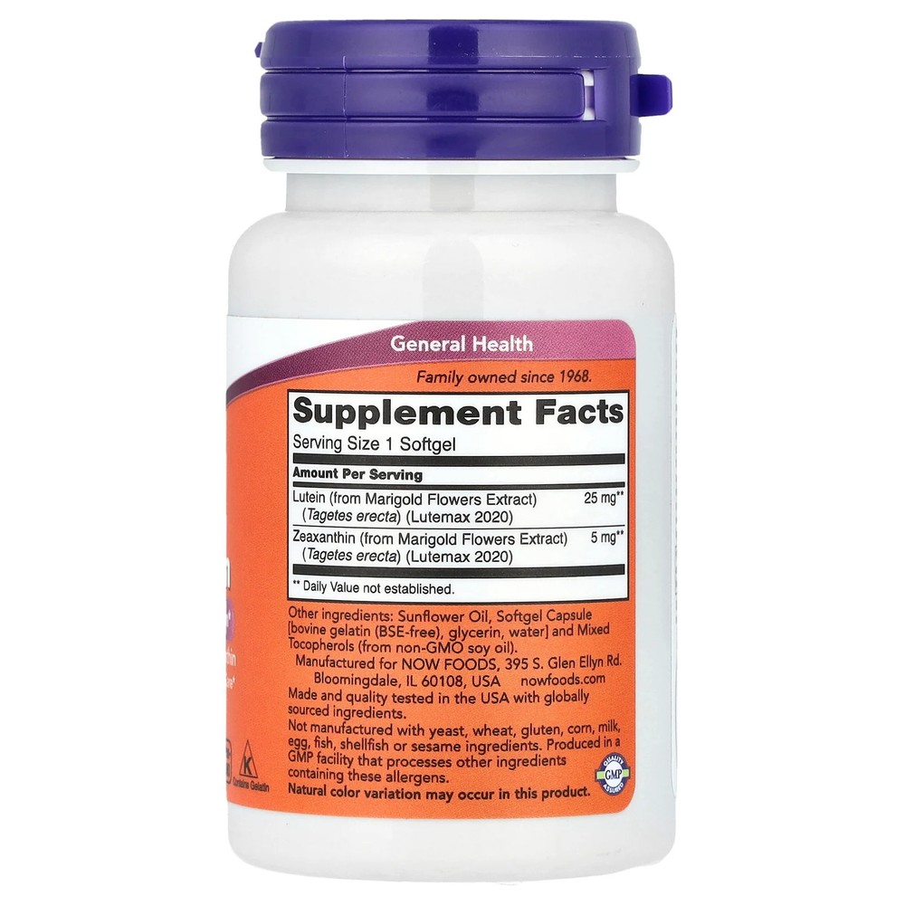 Lutein & Zeaxanthin , 120 Softgels