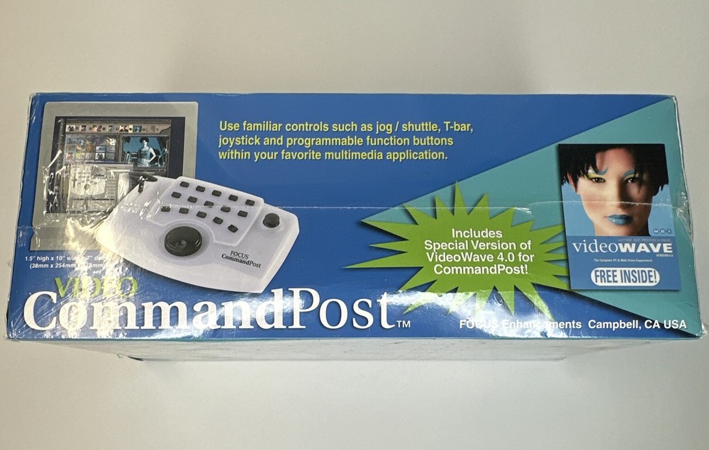 FOCUS COMMAND POST CP1 CP-1 MEDIA CONTROLLER W/ USB CONNECTOR CABLE HT-39 SEALED
