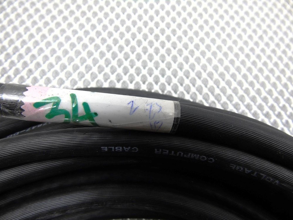 2919 E87647-DG AWM 80c 30V VW-1 Low Voltage Computer Cable - Open Length 34 Ft