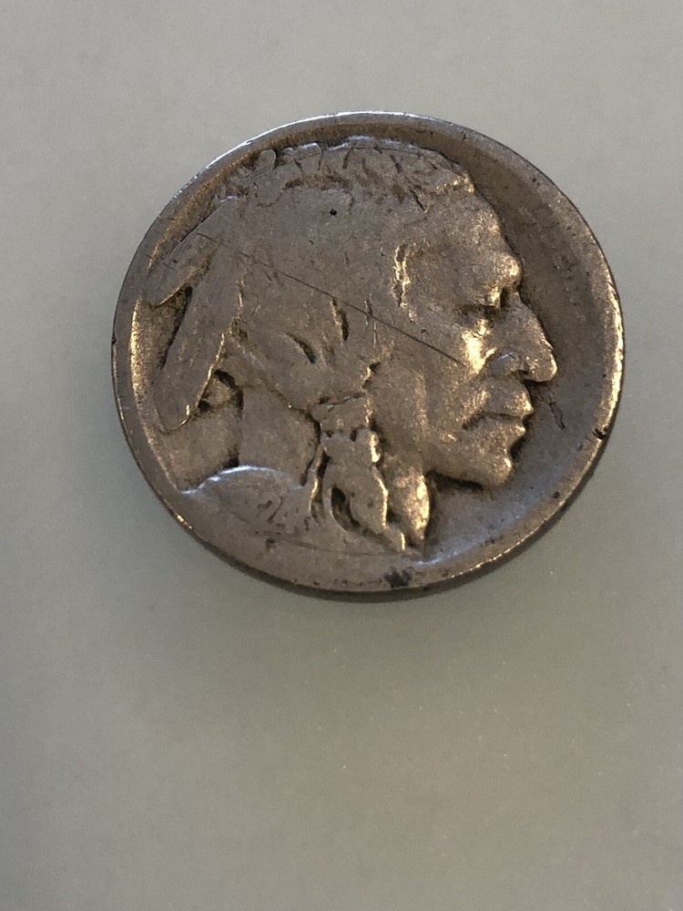 1924 5C Buffalo Nickel Vg