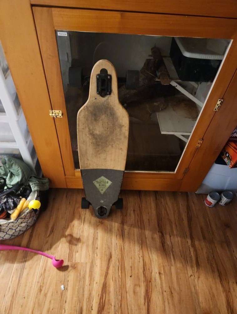 longboard skateboard complete used