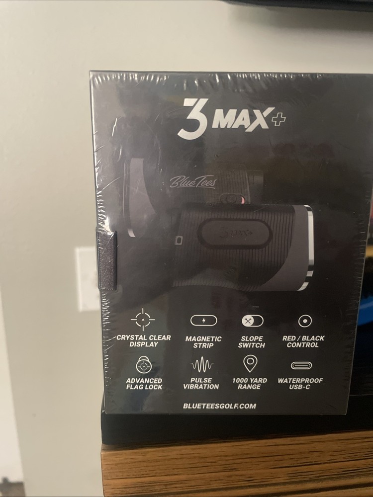 BlueTees 3Max+ Golf Laser Rangefinder