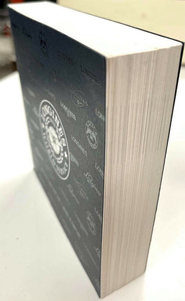 LONGINES WORLD SERVICE INSTRUCTIONS FOR USE / MODE D'EMPLOI BOOKLET - THICK
