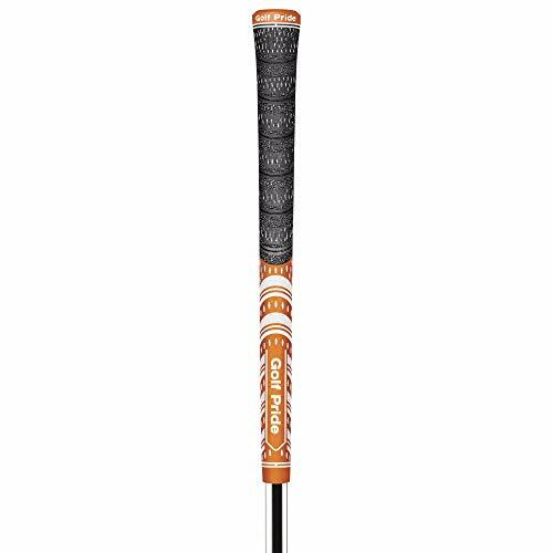 Golf Pride MCC Multi Compound Teams Golf Grip (Dark Orange/White)