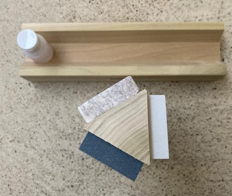 Tri 8 Arkansas Knife Sharpening Stone Kit