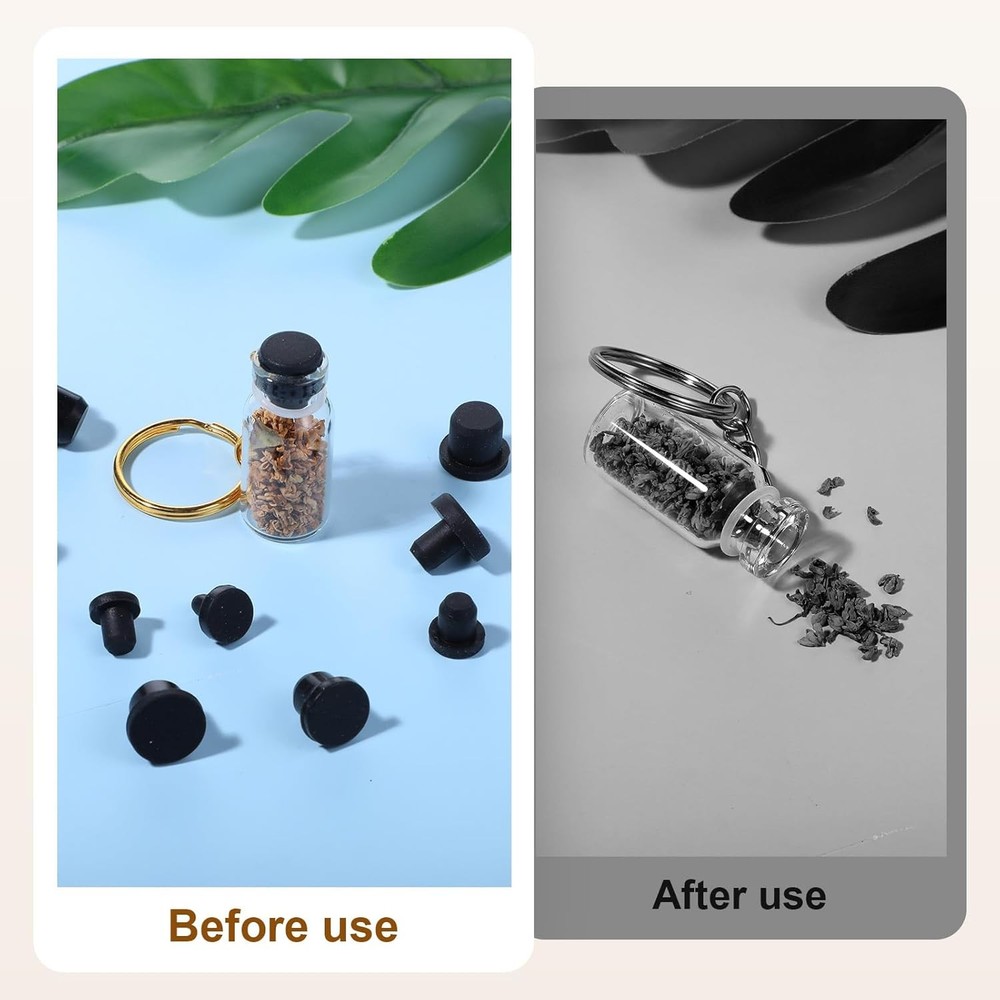 Rubber Hole Plugs 80pcs Silicone Caps