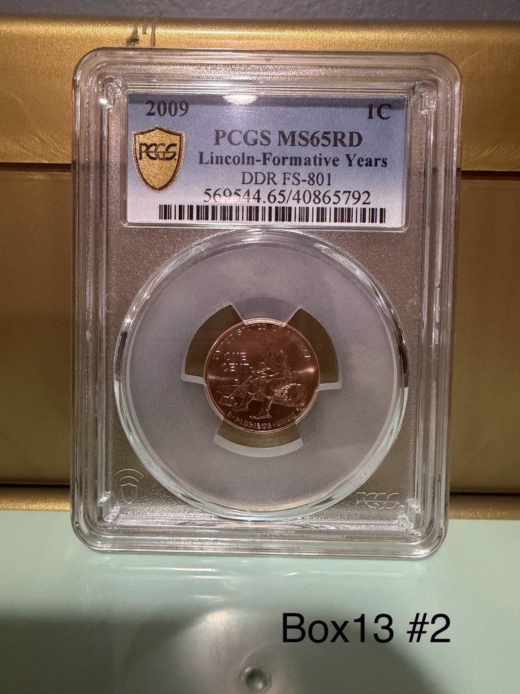 2009 PCGS MS65RD DDR FS-801