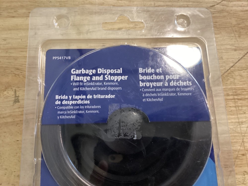 Garbage Disposal Flange and Stopper