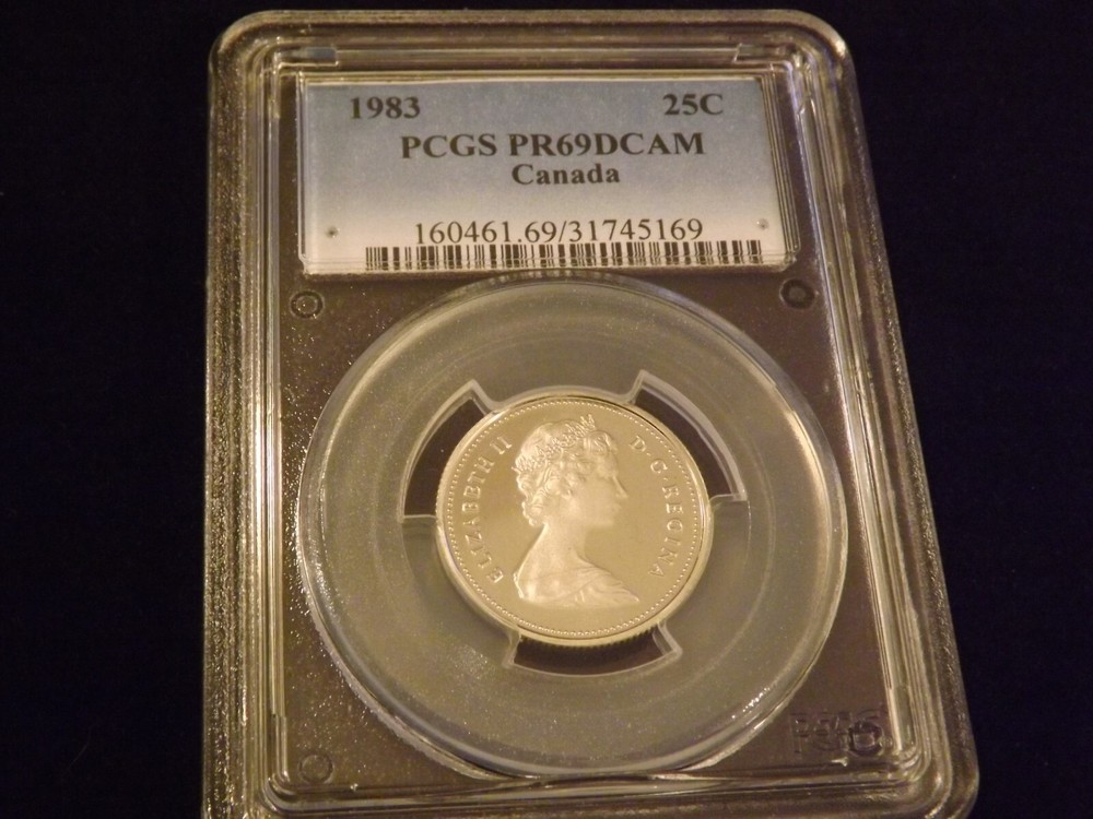 1983     25C                 Canada        PCGS  PR 69
