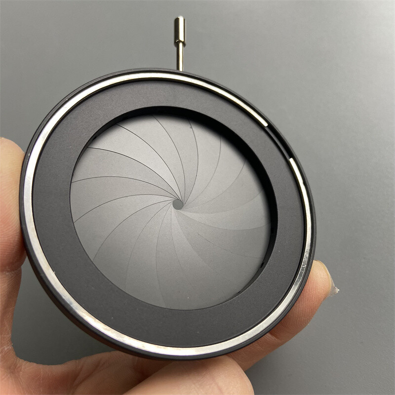 2-50mm Adjustable Iris Diaphragm Iris Aperture Monitor Camera Part with Mount