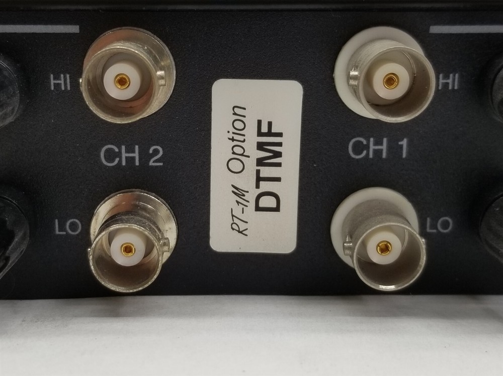 NEUTRIK RT-1M Rapid Test Multi-Tone Audio Analyzer Option DTMF w/Phantom Adapter