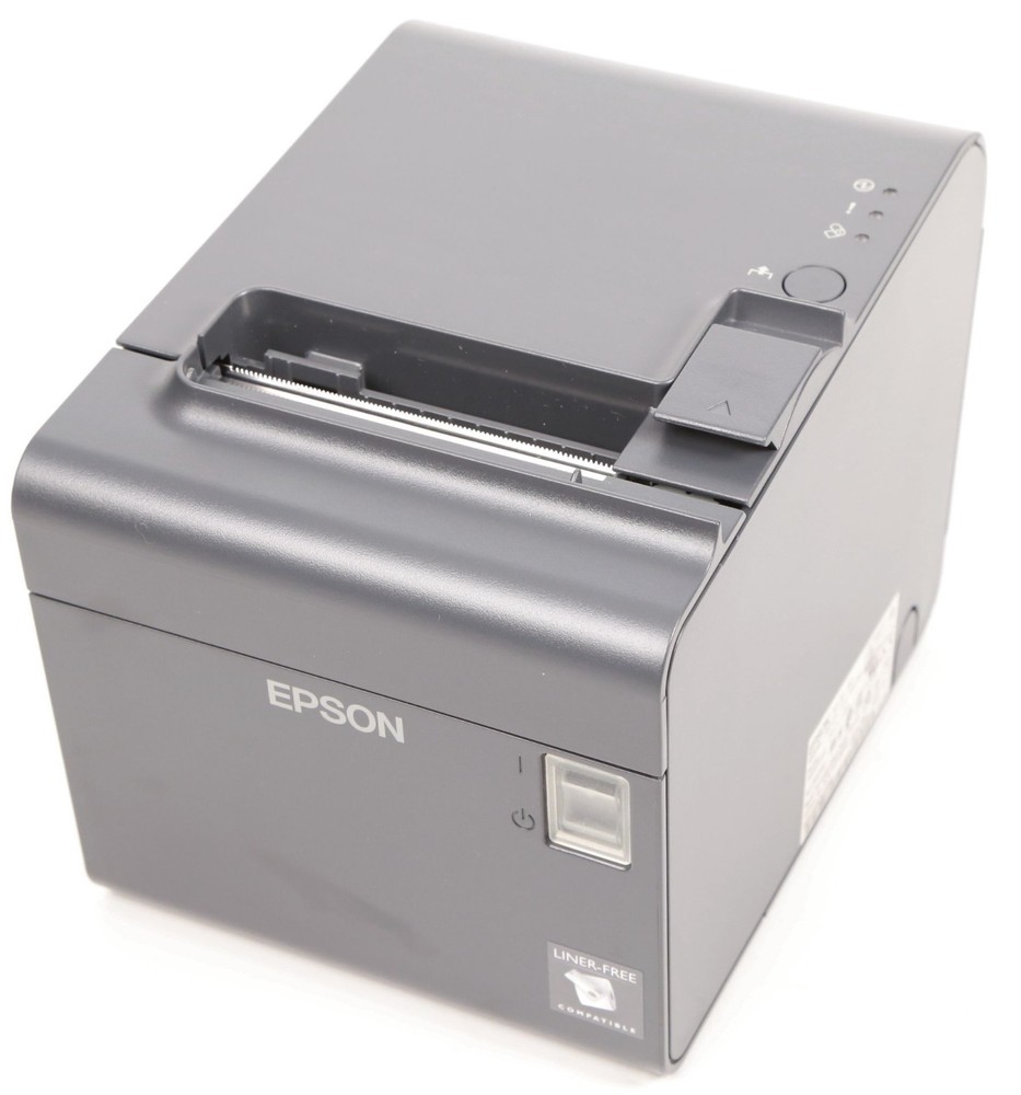 Epson TM-L90II Plus Label and Barcode Printer; USB / Serial Interface, Dark Grey
