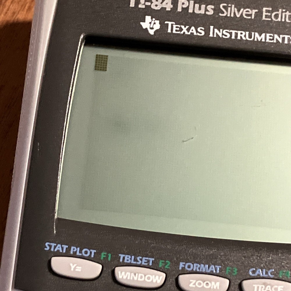Texas Instruments Calculator TI-84 Plus Silver Edition Graphing Scientific