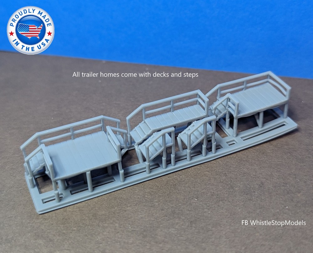 Z Scale Trailer mobile home house 2