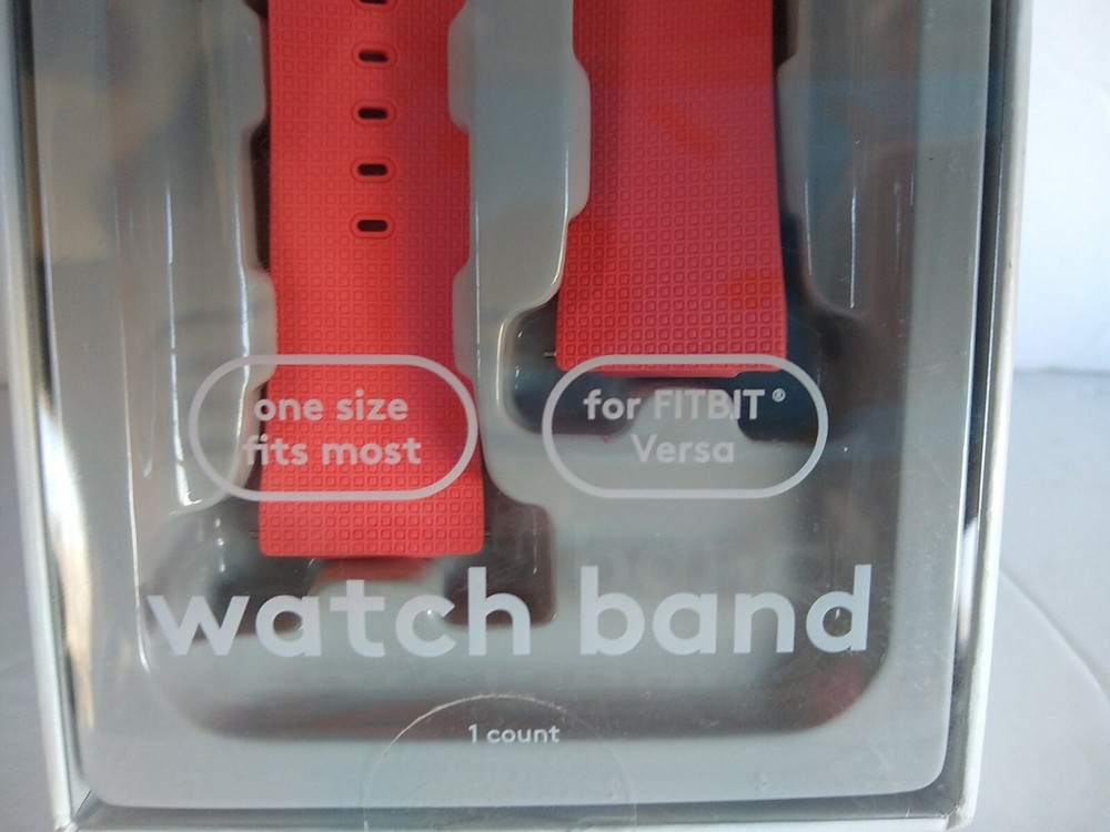 Heyday FITBIT Versa Silicone Watch Band Orange