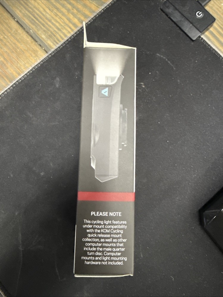 KOM Headlight 350 Lumens, Rechargeable, Adjustable