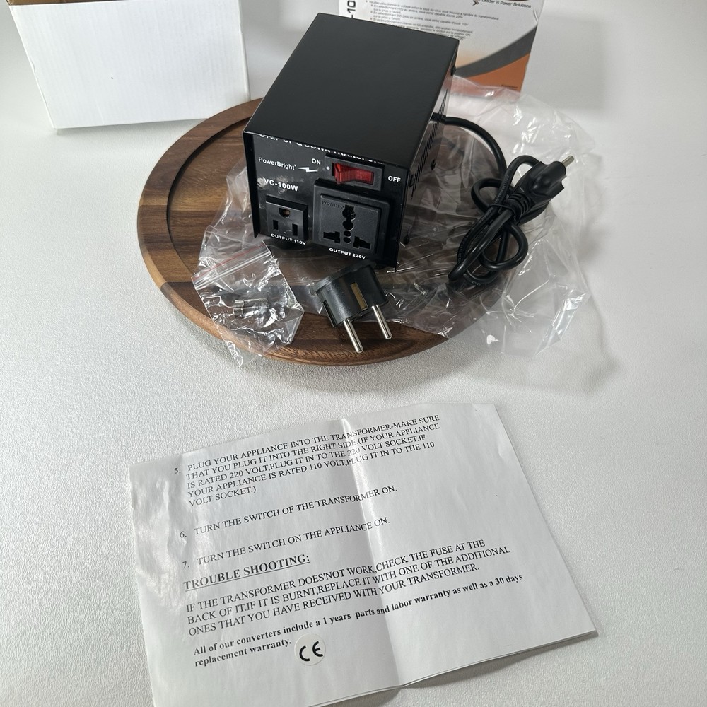 100W Step Up & Down Transformer / Converter VC100W