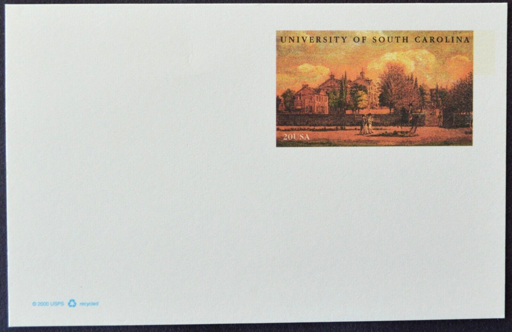 2001 US Sc. #UX362 postal card, 20 cents, mint, sharp corners, very nice