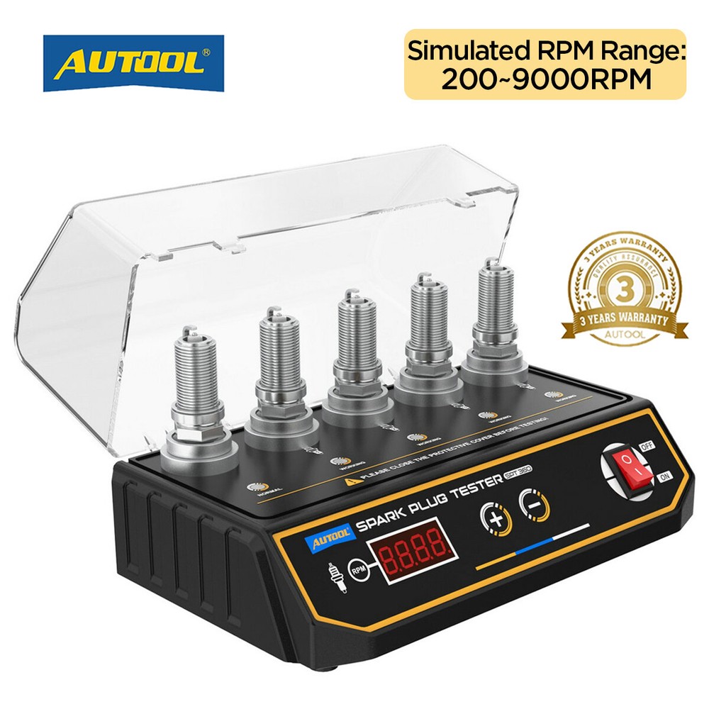 Car Spark Plug Tester 5 Holes Adjustable Ignition Spark Plug Analyzer Detector