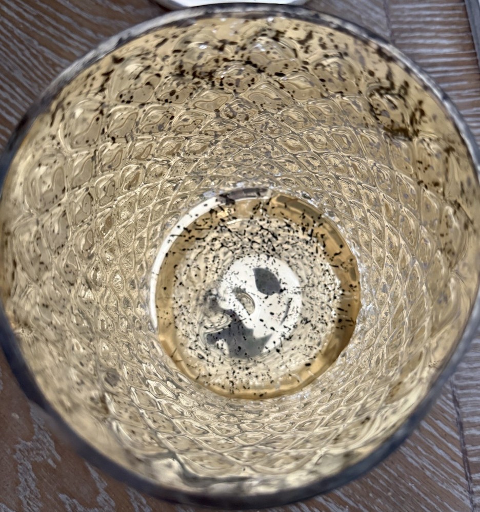 Mercury Glass Container