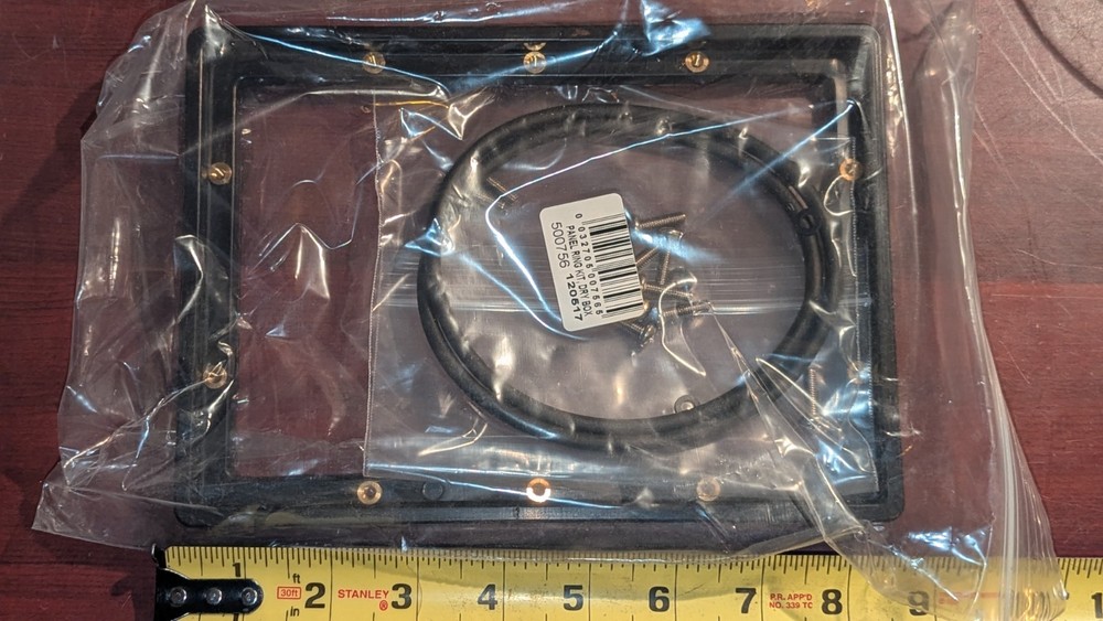 (1) Underwater Kinetics DryBox Panel Ring Kit 500756 New & Sealed