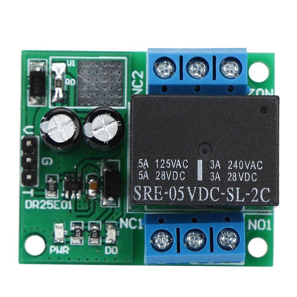 DC 5V / DC6-24V Double Pole Double Throw DPDT Self-locking Bistable Relay Module