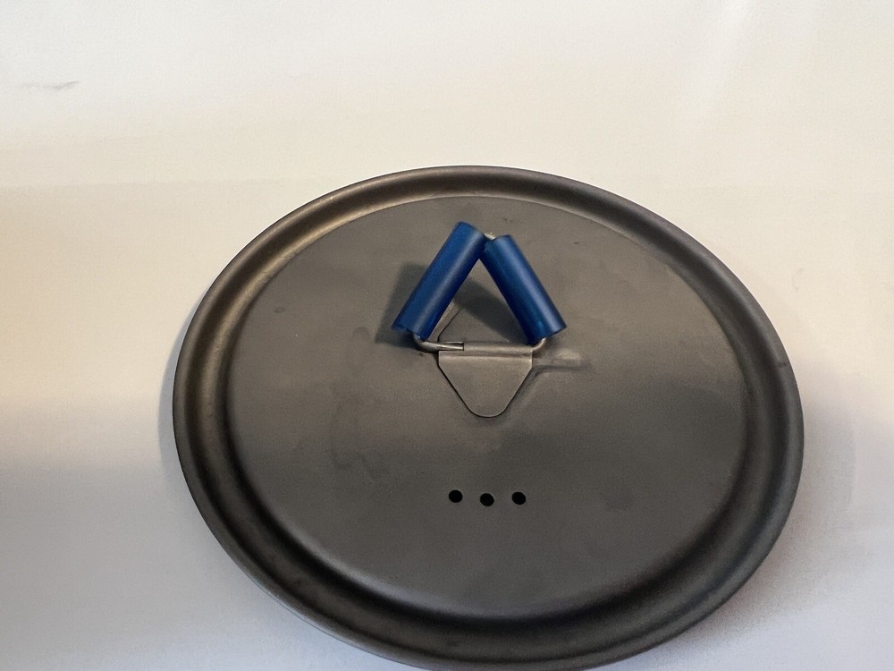 Titanium Pot Silicone Handle Modification (Blue)