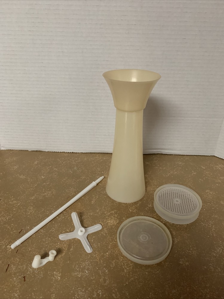 Tupperware Jifi Sift White Sifter Flour Powdered Sugar Complete