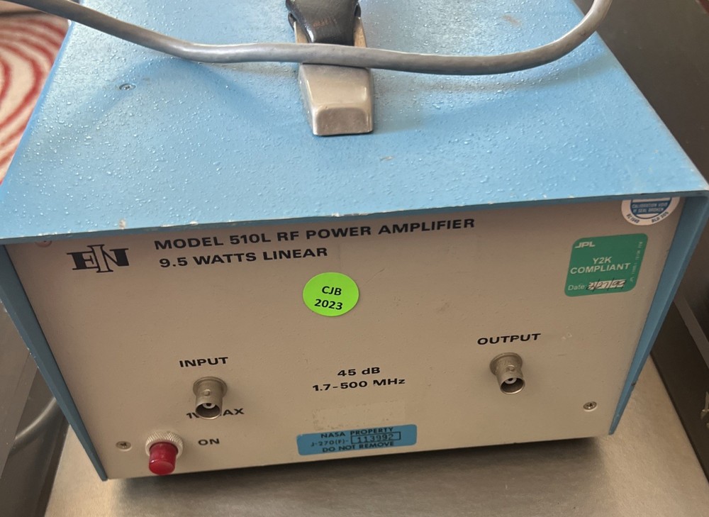EIN 510L RF Power Amplifier 9.5 WATTS LINEAR