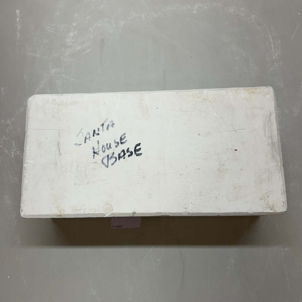 Ceramic Slip Casting Mold Santa House Base #N-248