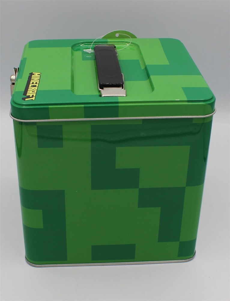 Tin Box Company Minecraft Stacking Cube Storage Fun Stash Box 5.75 Inches