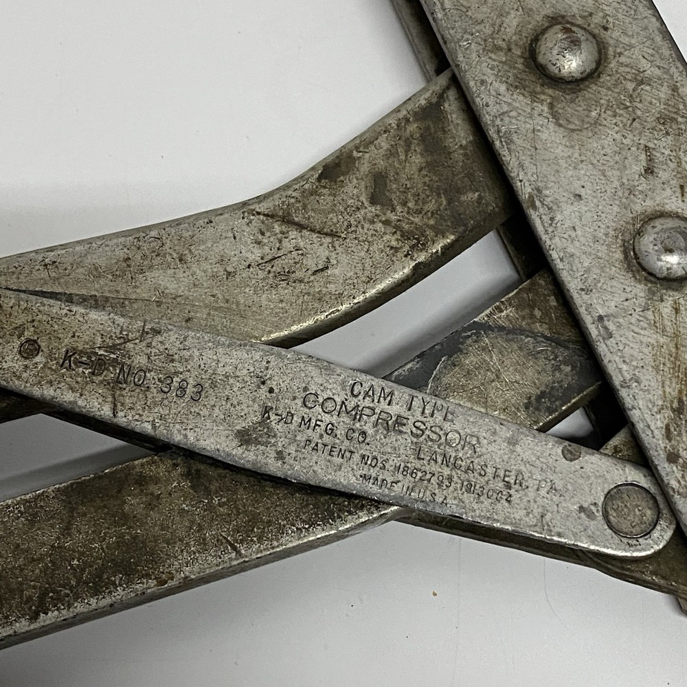 K-D Tool Mfg Co No 383 Valve Spring Compressor Tool