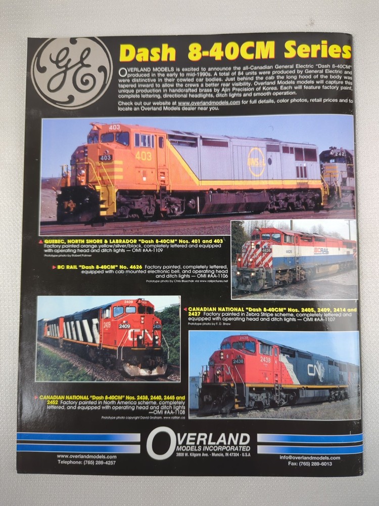 Mainline Modeler Volume 25 Number 10 October 2004 (VY) (3M)