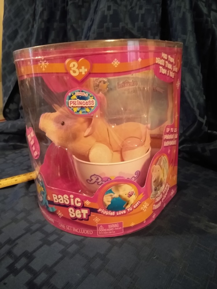 Princess Teacup Piggies Basic Unopened Box Cup Bottle Talking Interactive New