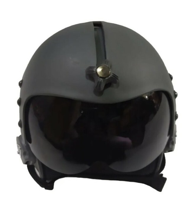 HGU-33 PLAIN GREY, PILOT FLIGHT HELMET (REPLICA)