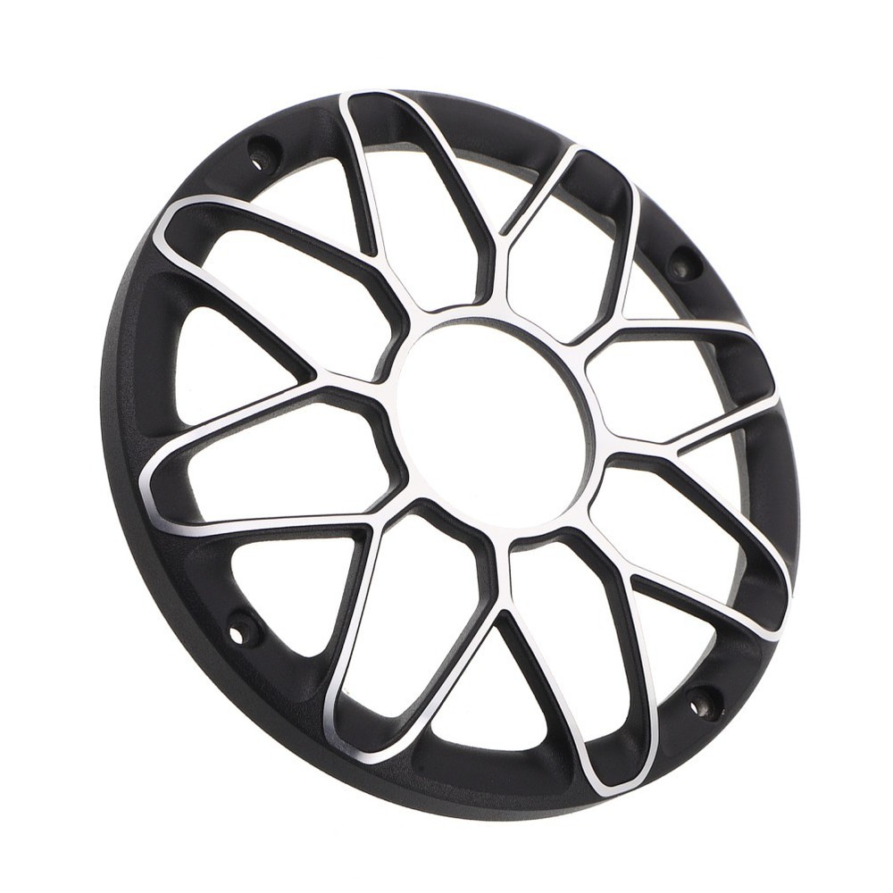 Woofer Cone Protector Car Speaker Grills Cover Mesh Black Protective