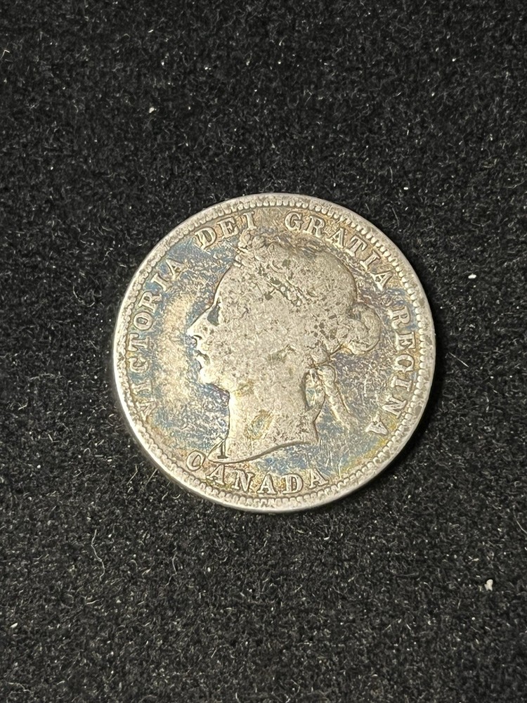 1890 H Canada 25 Cents