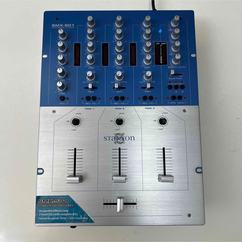 Stanton DJ Techno Scratch Mixer Professional Mixing Controller SMX-501