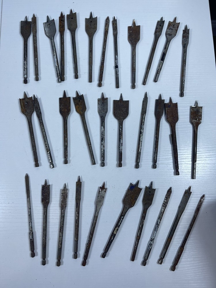 Set of 32 Wood Drill Bits