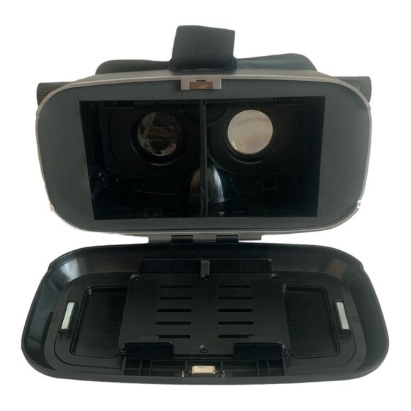 VR SHINECON Wireless Virtual Reality Headset Android Compatible Adjustable Black