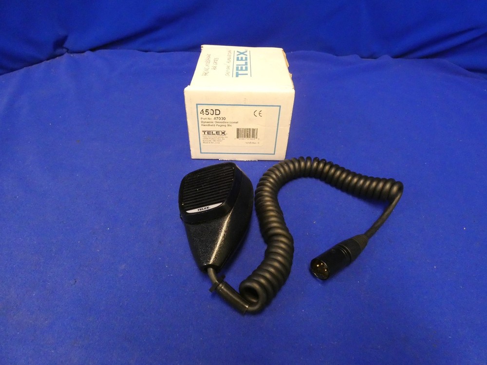 Telex 450D 200 Ohm Dynamic Paging Handheld Microphone