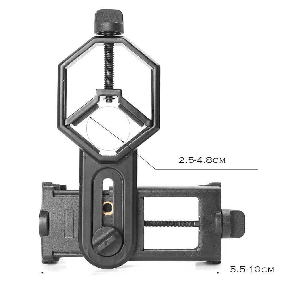 Mobile Phone Holder Adapter Bracket For Binoculars Monocular Scope Telescope