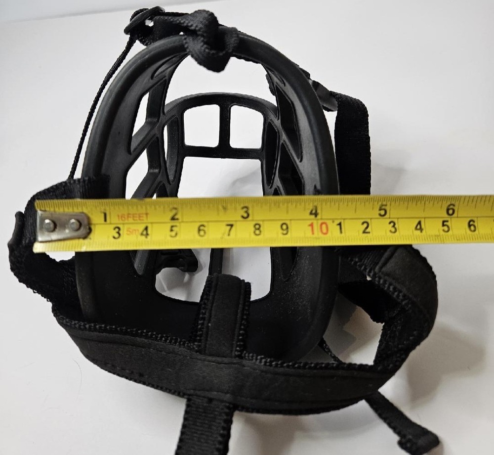 Baskerville Ultra Training Dog Muzzle Size 5 Black Adjustable Straps Large