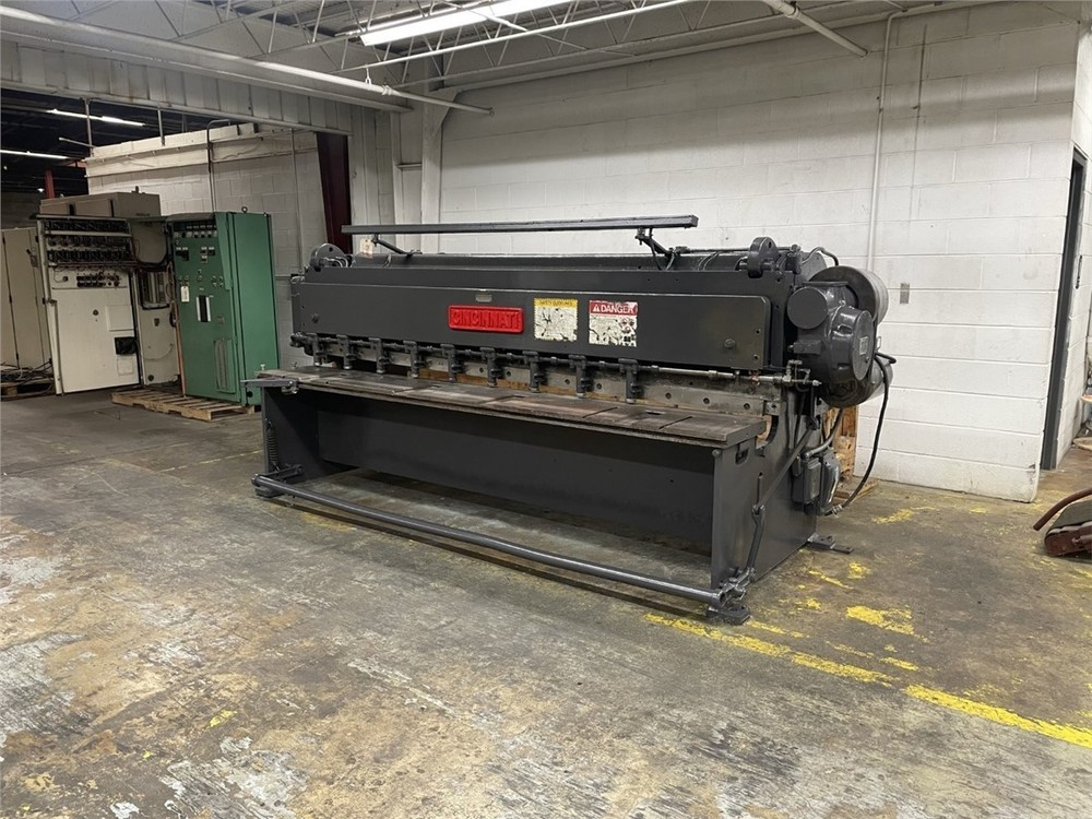 10' Wide Cincinnati 1010 Shear