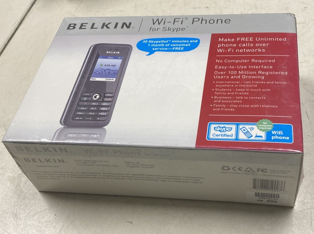 Belkin Wi-Fi Phone for Skype