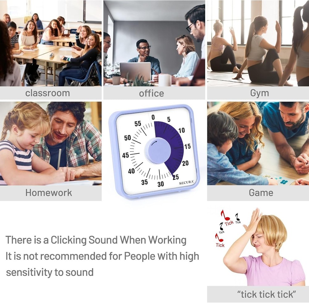Visual Countdown Timer - Time Management Tool for All Ages