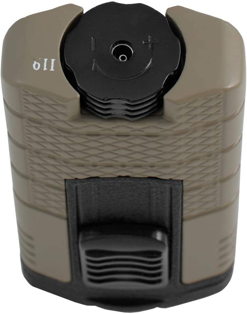 Xikar Tactical Triple Jet Flame Lighter, High Performance, Tan and Black